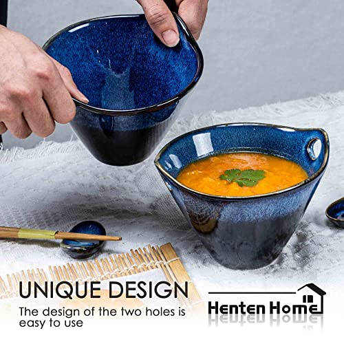 Set of 2 Luxury Gold Plated Ramen Noodle Bowls W/ Chopsticks Tropical Sun  Owl for sale online