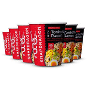 Snapdragon Spicy Tonkotsu Ramen Cups | Rich Pork Flavor Broth (6 Pack)